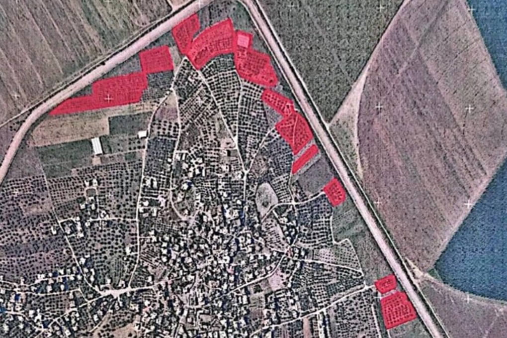 Izraelske oblasti odredile odstranitev dreves na 59 dunumih zemlje v vasi Zububa blizu Jenina