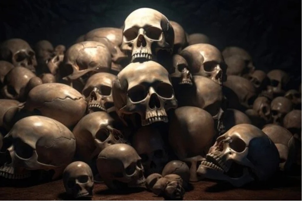 شاب أمريكي يخفي في منزله 100 جمجمة وعظام بشرية 