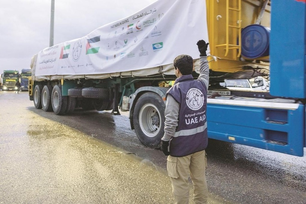 بدعم من وكالة الإمارات للمساعدات الدولية.. تدخلات شاملة ومتواصلة لمؤازرة أهل غزة 