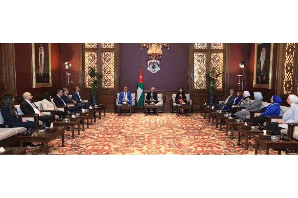 العيسوي يلتقي وفدا من جمعية فرسان التغيير للتنمية السياسية وتطوير المجتمع المدني 