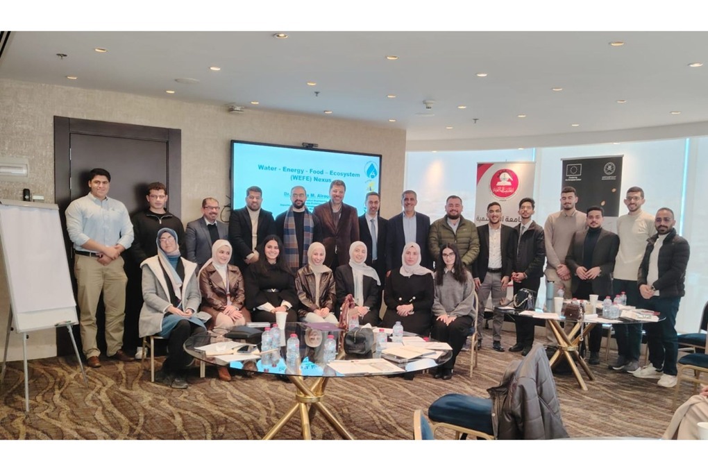 إطلاق برنامج مهني متخصص بالترابط بين المياه والطاقة والغذاء والبيئة
