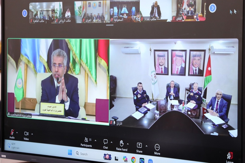 وزير الداخلية يشارك في أعمال الدورة الثالثة والأربعين لمجلس وزراء الداخلية العرب