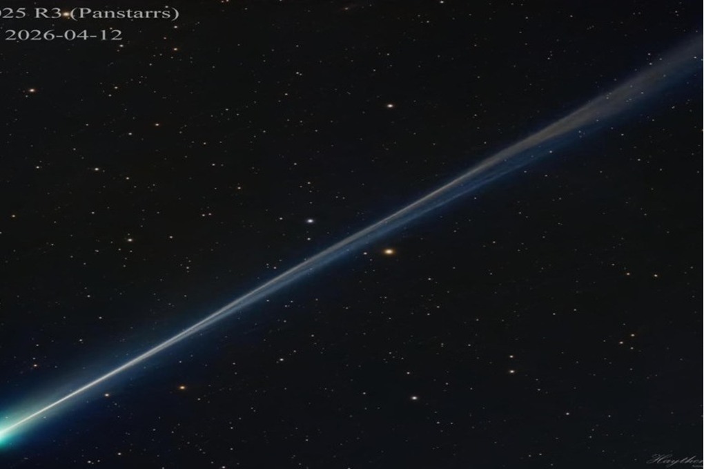 ناسا تختار صورة للجمعية الفلكية الأردنية كأجمل صورة فلكية يومية للمذنب بان-ستارز 