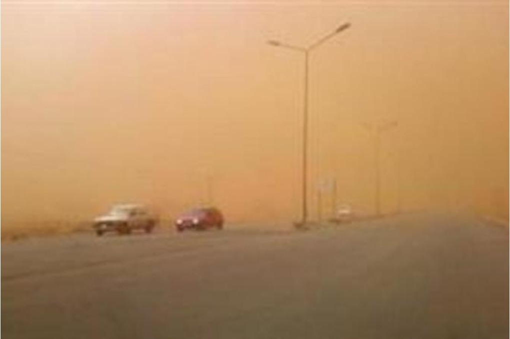 الأرصاد تحذر من الغبار 