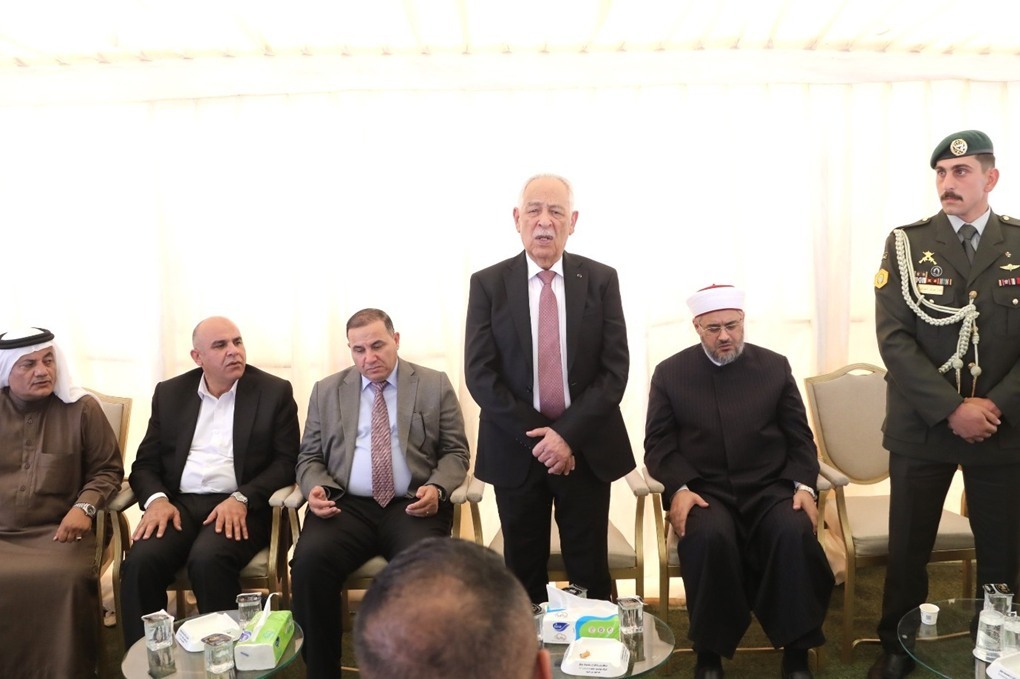 العيسوي يعزي عشائر الشطناوي والزيود وأبو شريعة والمجالي والدهيسات 