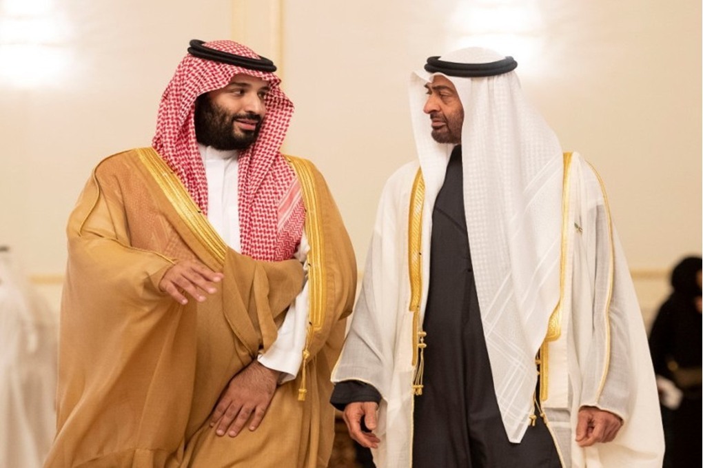 ولي العهد السعودي يبحث التطورات الإقليمية مع رئيس الإمارات 
