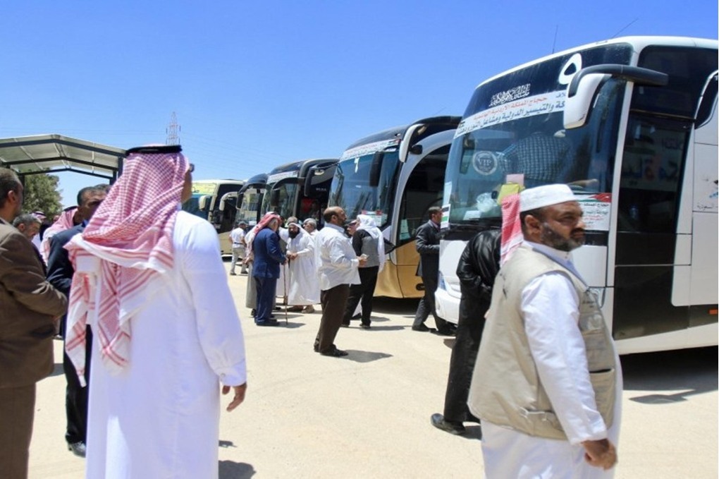 تطوير معان: "الواحة" استقبلت 200 حافلة تقل قرابة 8 آلاف حاج 