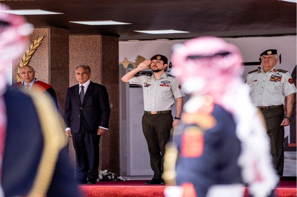 ولي العهد يرعى حفل تخريج الفوج الـ 34 من الجناح العسكري بمؤتة