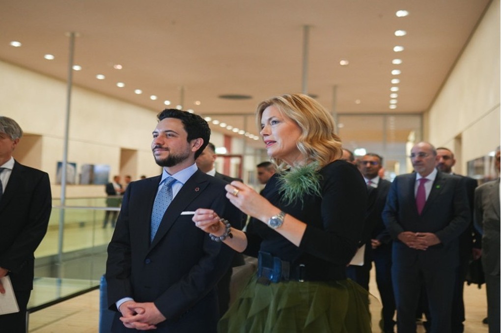 ولي العهد يلتقي في برلين رئيسة مجلس النواب الألماني