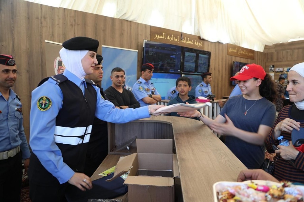 الأمن العام يختتم فعاليات المعرض المروري في حدائق الحسين ضمن يوم المرور العالمي وأسبوع المرور العربي