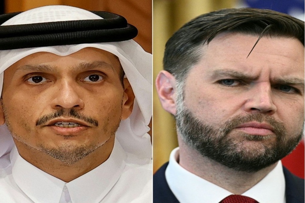 رئيس وزراء قطر يدعو في لقاء مع فانس إلى استئناف الجهود الدبلوماسية للتوصل إلى اتفاق مع إيران