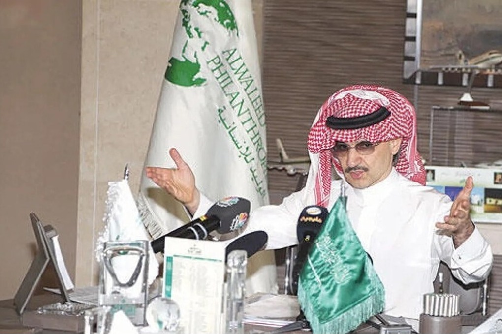 الأمير السعودي الوليد بن طلال يربح مليار دولار خلال 24 ساعة 