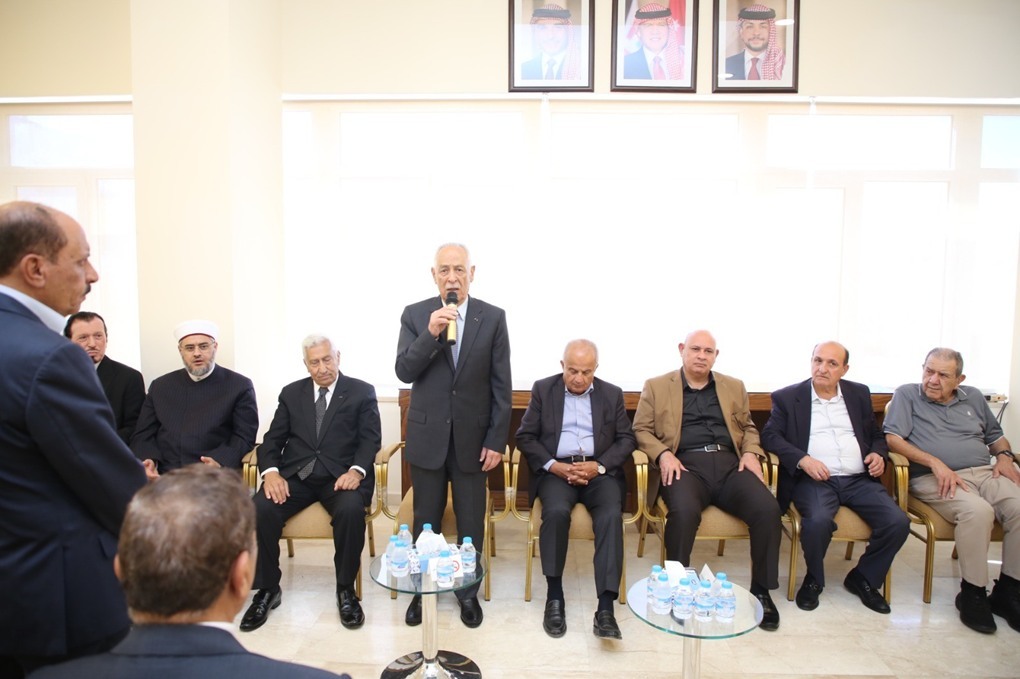 العيسوي يعزي العدوان واللوزي ومنكو والبدارين وخواجا 