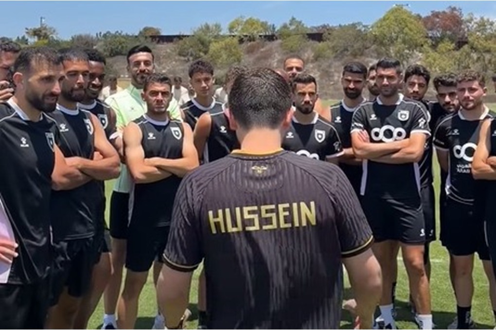 سمو الأمير حسين في لقاء مع “بي إن سبورت” من معسكر النشامى في