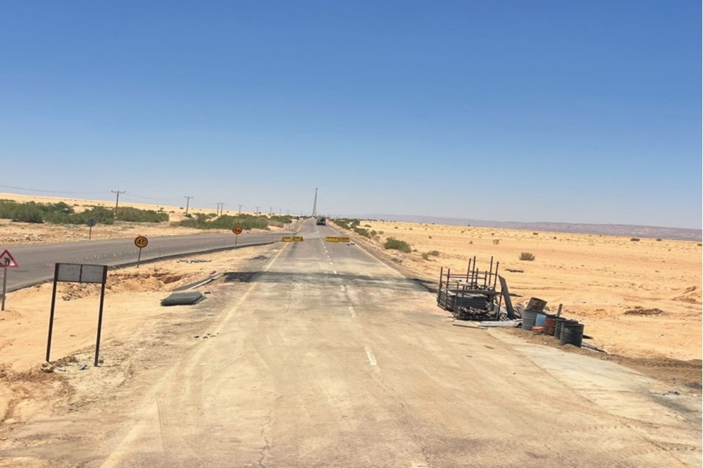 الأشغال: إعادة فتح طريق وادي عربة الرئيسي بعد إنجاز عبارة غرندل الصندوقية 