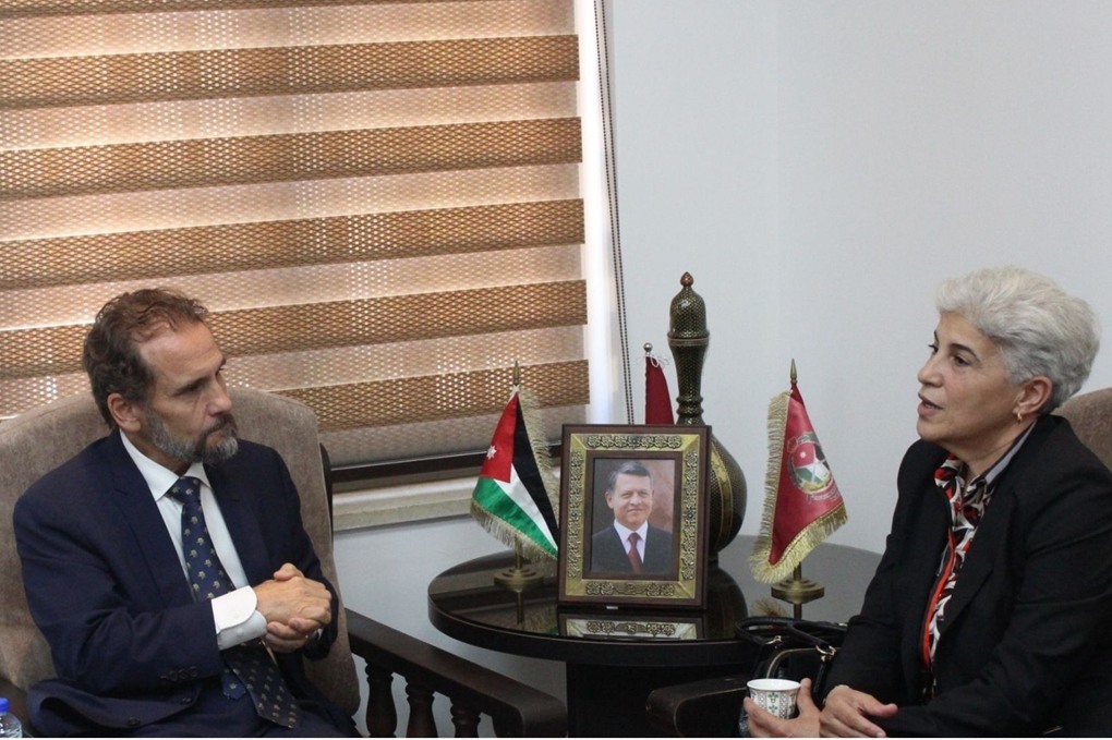 الأمير مرعد يستقبل السفيرة التونسية 