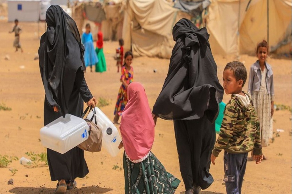 ارتفاع أعداد النازحين المسجلين في 8 محافظات يمنية إلى 158 ألفا 